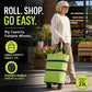 🏆Last Day Special Price ￡7.99!!🛒 Foldable Grocery Cart Bag – The Rolling Shopping Bag That Saves Your Back