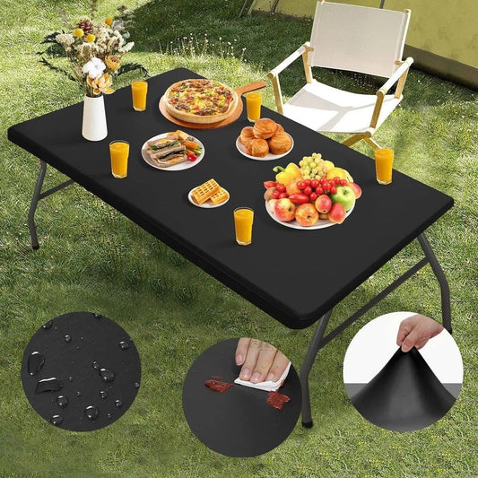 Set aus Stretchstoff-Tischdecken, passend für Tische mit einer Länge von 4 ft / 6 ft / 8 ft