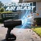 Portable High-Power Turbo Blower 48V MAX High-Speed Air Blast for Fast Cleaning Power Blows Away Dust & Debris Ideal for Quick Cleanup Tasks