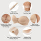 BUBOOP Women’s Strapless Front-Fastening Bra & Pushing-Up Bra 🌸 Padded 🌙 Cup-Enhancing 🎀 Non-slip design & Removable straps 👚 Suitable for all kinds of outfits 🕊️ Wire-free 💧 Seamless