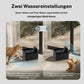 Automatischer Katzenbrunnen 2,2 l batteriebetriebener Trinkbrunnen für Haustiere mit Bewegungssensor, kabelloses, geräuschloses Design für Hunde und Katzen #TOP-AUSWAHL