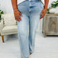 🍃 Vintage-Waschungen mit hohem Bauch und Bauchkontrolle Jeans mit geradem Bein