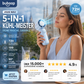 Neues 5-in-1-Kühlgerät 2026 – Handventilator mit Halbleiter-Kühlfunktion – Kühlplatte, 199 Windgeschwindigkeitsstufen, 5-in-1-Funktion und 72 Stunden Akkulaufzeit ❄️🌀