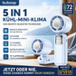 Neues 5-in-1-Kühlgerät 2026 – Handventilator mit Halbleiter-Kühlfunktion – Kühlplatte, 199 Windgeschwindigkeitsstufen, 5-in-1-Funktion und 72 Stunden Akkulaufzeit ❄️🌀