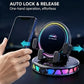 📱 RGB Car Holder with Automatic Clamping & 15W Wireless Charging