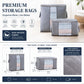 🏆Last Day Sale ONLY ￡6.99!!🔥90L Heavy-Duty Storage Bag🏆Mothproof & Airtight with Clear Window🛏️ Thick, Airtight & Moving-Ready! 🇬🇧🧳