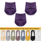⏰💖Last Day-Buy 1 Get 3 Packs:Only £11.99‼️💖Plus-Size High-Waist Cross Tummy Control Panties✨