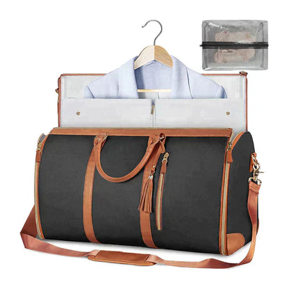 🧳 50% RABATT BIS BALD VORBEI! Wandelbare Duffel-Kleidertasche – Knitterfreie Anzüge & Kleider auf Reisen ✈️