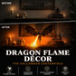 🥳HOT SALE🥳💞10K+ SOLD! Dragon Bookend! PLA silk flame, wedge design & unique decor. Fantasy gift – grab yours! ✅