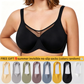 ⏳Last Day Special Price £11.99💐Women's Elegant Sheer Full Coverage Non-padded Plus Size Bra