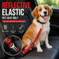 🐶🚗 Reflective Elastic Pet Seat Belt – Adjustable Car Restraint with Shock-Absorbing Buffer