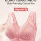 💥LAST DAY SALE ONLY ￡9.98!!💘Front Button Breathable Skin-Friendly Cotton Bra