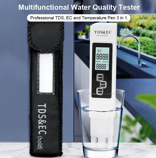 💧 Premium Wasserqualitätsprüfer – Präzise &amp; Einfach für Sauberes Wasser! 🌟