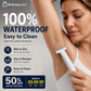 Electric shaver for intimate areas