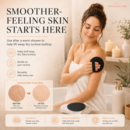 🔥Last Day Buy 1 Get 1 Free - £6.99!⚡50K+ SOLD!✨Scrub Bath Pads – Gently exfoliate, unclog pores, reveal brighter skin. Durable rubber, easy to rinse. A little scrub goes a long way! ✨🛀
