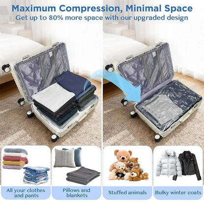 Sonderangebot: 50 % Rabatt🎁 Set aus Vakuum-Reisebeuteln & tragbarer Luftpumpe