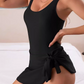 🔥LAST DAY SALE - ONLY £14.99!!⚡50K+ SOLD!👙Women's One Piece Tummy Control Tie Knot Swimsuit