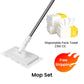 🏆 LAST DAY! 70% OFF 🌿💦 Extendable Telescopic Disposable Flat Clip Mop, 360° Swivel Lightweight Floor Mop 🧹✨
