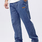 💎 -50% AUF LOCKERE JEANS! 💎 Herren Weites Bein: Bequemer Sitz & Robustes Denim für Streetwear 👖🔥