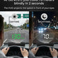 🚗50% OFF NOW! Head-Up Display Car GPS Digital Speedometer – Traffic Light Countdown & Red Light Camera Alert HUD, Universal Driver Safety Warning Device to Avoid Tickets for City Driving