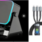 🔥 50% Rabatt 🔥🎵 5-in-1 Bluetooth-Lautsprecher mit Induktionsfunktion & verstellbarem Handyhalter