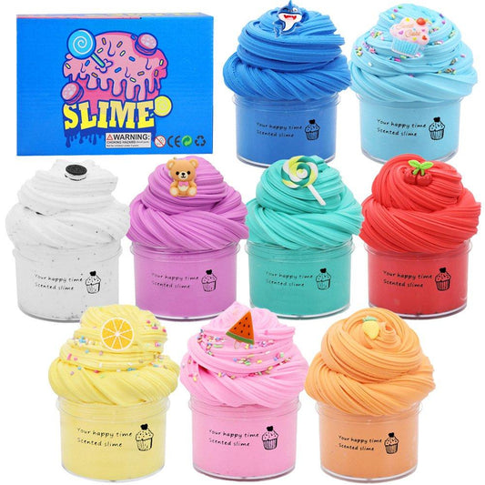 Superweiches und duftendes DIY-Butter-Slime-Set