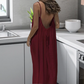 🏖️Letzter Tag des Schlussverkaufs – 50 % Rabatt💕Über 20.000 verkaufte Exemplare!⚡Lässiges, rückenfreies Maxikleid für Damen mit Spaghettiträgern