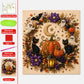 💥 🏆 Last Day Special Price £10.98 ! 👻✨50K+ SOLD!🎃 Halloween Pearl Art DIY Kit – No painting skills needed, just match & place pearls. Create spooky‑cute décor for a cosy autumn home! 🧵🖼️