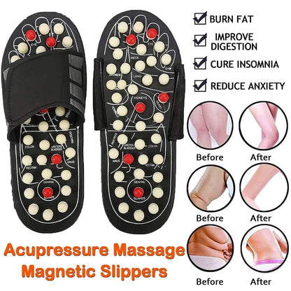 🦶 NUR FÜR BEGRENZTE ZEIT: 50 % RABATT! ✨ Akupressur- und Magnetfeldtherapie-Hausschuhe – Schmerzlinderung, verbesserte Durchblutung 🔥