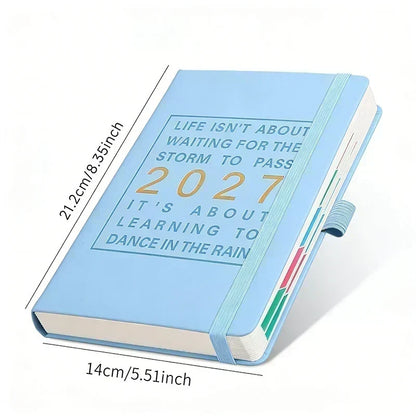🍃🏆 Last Day Special Price £9.98 ! 📅A5 2027 One‑Day‑Per‑Page Diary Notebook ✨