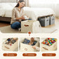 ⏰🔥LIMITED TIME 56% OFF! 👟 Fabric Shoe Organizer Storage Box – Foldable, Large Capacity, Dustproof & Breathable for Closet & Bedroom 🧺✨