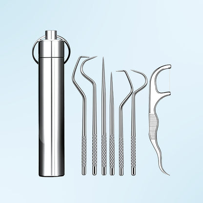 🥳2026 HOT SALE🥳💞50K+ SOLD! 🦷✨ 50% OFF! German Precision Floss Picks – 0.1mm ultra-fine tip for precise, gentle cleaning between teeth. Fresher smile & healthier gums! 🛡️💪