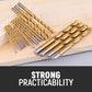 🔧50% OFF NOW ! ⚙️99Pcs Titanium Coated Drill Bit Set, High Hardness Multi-Size Drilling Bits for Wood Metal Plastic Electronics