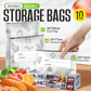 ♻️Reusable Aluminum Foil Sealable Storage Bags✨（10Pcs）