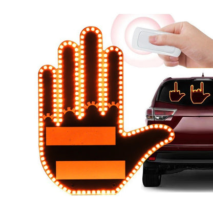 🎁Hot Sale 70% OFF👍Middle Finger Gesture Light with Remote