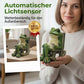 Solarbetriebene Schaukelstuhl-Frosch-Dekoration