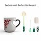 📢📢50 % Rabatt!! ⏰Keramikbecher mit farbwechselndem, herzförmigem Henkel