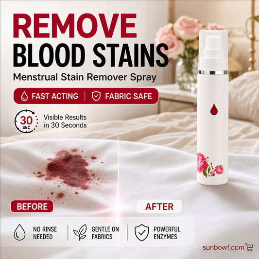 🍃🏆 Last Day Special Price £7.99 !r 👱‍♀️🩸 Quick Blood Stain Remover—Powerful Protease