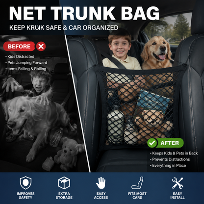 🥳HOT SALE🥳💞50K+ SOLD! Universal Car Trunk Cargo Ne