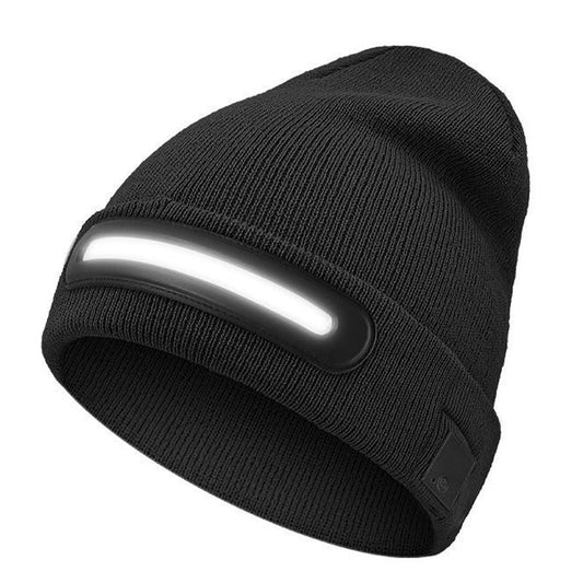🎄✨Bluetooth Smart Beanie mit Heizfunktion (mit LED-Leuchten) | 64 % Rabatt auf Weihnachtsgeschenke | Freisprechen/Musik hören, drei Heizstufen, wiederaufladbar | Der perfekte Begleiter für Wintersport und Outdoor-Abenteuer   🎁🚀