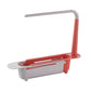🧽 No-Drill Sink Organiser – Telescopic Stainless Steel Rack with Towel Bar & Drain Holes