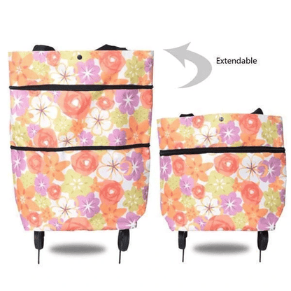 🏆 Last Day Special Price £9.98 ! ! Multi‑Purpose Foldable Trolley Bag – Use as grocery cart, utility cart & hand truck. Removable bag for extra versatility. A practical gift idea! 🌟💚