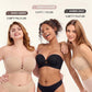 👙Last Day Special Price £9.98🤍Women’s Seamless Front Closure Strapless Bra, Ultra Soft Moisture-Wicking Invisible Everyday Bra