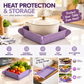 Magnetic Silicone Trivet — Foldable Pot Mat & Mini Tray