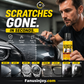 ✨One wipe restores brand-new shine! Erases all scratches and aging marks! Multi-purpose car scratch repair and glass restoration paste