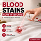 🍃🏆 Last Day Special Price £7.99 !r 👱‍♀️🩸 Quick Blood Stain Remover—Powerful Protease