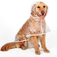 Transparent Raincoat For Dog