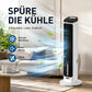 🌀 Tragbarer USB-Turmventilator mit 3 Geschwindigkeitsstufen – kompakt, leistungsstark & vielseitig – perfekt für Büro, Schlafzimmer & unterwegs