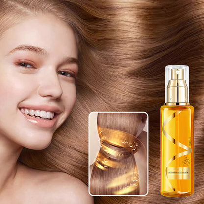 ✨Natürliches Haaröl mit intensiver Feuchtigkeit – gegen trockenes Haar, für seidigen Glanz & starkes Haarwachstum | 100% pflanzliche Inhaltsstoffe