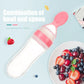 Hot Sale 👼Squeezable Baby Spoon Bottle（3pcs）
